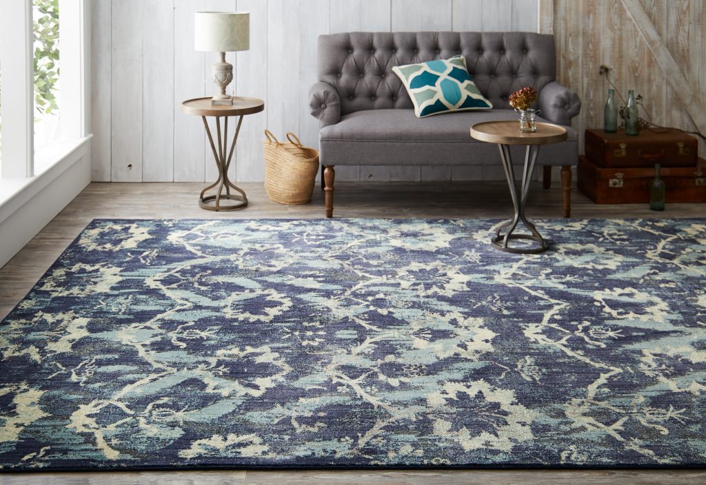 Mohawk Studio Luminous Indigo area rug by Patina Vie